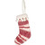 White Top Wool Stocking Ornament
