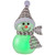 LED Snowman Wearing Green Hat