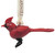 Blown Glass New Hampshire Red Cardinal Ornament