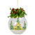 LED Hand Blown Glass Christmas Tree Ornament