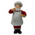 Holiday Chef Santa With Cookies