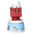 Roman - 5" Musical Snoopy On A House On Top A Winter Scene
