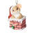 Roman - 2.75" Mouse Ornament Climbing Out Of A Chimney
