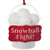 6.5" Snowball Fight Bucket Ornament