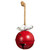 Red Distressed Jingle Bell Ornament
