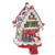  Lighted Gingerbread House Stocking Holder