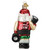 Body Builder Santa Ornament 