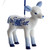 Blue and White Porcelain Fawn Deer Ornament