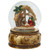 Nativity Family Sitting Under an Arch Water Globe
