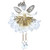 Ivory and Gold Fairy Ornament
