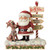 Jim Shore - Rudolph the Reindeer - Rudolph And Santa Next To Sign Figurine