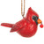 Cardinal With Berry Ornament