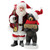 Possible Dreams Santa With Black Bear Clothtique Figurine