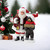 Possible Dreams Santa With Black Bear Clothtique Figurine