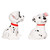 Disney 101 Dalmatians Patch And Rolly Salt And Pepper Shaker Set