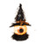 Light Up Orange Eyeball w/Witches Hat