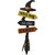 Witch Way To Candy Witches Broom Halloween Sign