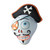 Pirate Spooky Kook Halloween Ornament Nautical Home Decor