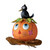 Pumpkin with Bird Spooky Kook Halloween Ornament Whimsical Decor