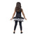 Large Kids Skeleton Tutu Halloween Costume