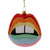 Cody Foster Glass Spectrum Lips Ornament