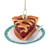 Cody Foster Glass Cherry Pie Slice Ornament