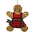 Priscilla Racki Handmade Gingerbread Girl Ornament