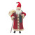 Standing Santa With Reindeer Mail Bag Figurine