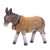 Donkey With Coat Farm Animal Figurine