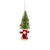 Tree On Thread Spool Hanging Ornament