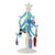 6 Inch Blue Glass Tree With Nautical Glass Ornaments