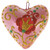 Handmade Ukrainian Fairy Heart Christmas Ornament