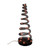 Department 56 - Halloween Village - Spiralight LED Tree Orange