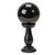 Small Black Crystal Ball on Stand