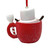 Marshmallow Snowman in Mug Ornament