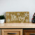 Merry Holiday Wood Block Sign