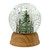 Enchanted Forest Deer LED Spinning Snow Globe