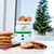 Cheerful Snowman Dolomite Cookie Jar