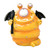 Orange Winged Slug Monster Figurine
