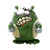 Green Mad Scientist Monster Halloween Figurine