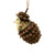 Cozy Hedgehog Pinecone Ornament