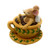 Whimsical Mouse Teacup Figurine, Polyresin, 4.2in