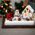 Lumineo Festive Christmas Dogs Figurine Set - 6 Pieces