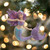 Enchanting Purple Tail Mermaid Ornament, 4.5" Resin, Kurt Adler E0985