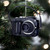 Black Digital Camera Ornament, 3.5in Resin, Kurt Adler A1531