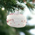 White Macaron Christmas Ornament
