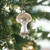 Round Top Ivory High Grove Mushroom Ornament