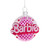 Barbie Party Checkered Christmas Ornament