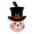 Cheerful Snowman Head Lights