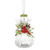 Cardinal Angel Christmas Ornament